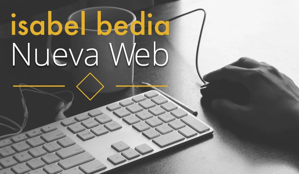 Isabel Bedia estrena nueva página web