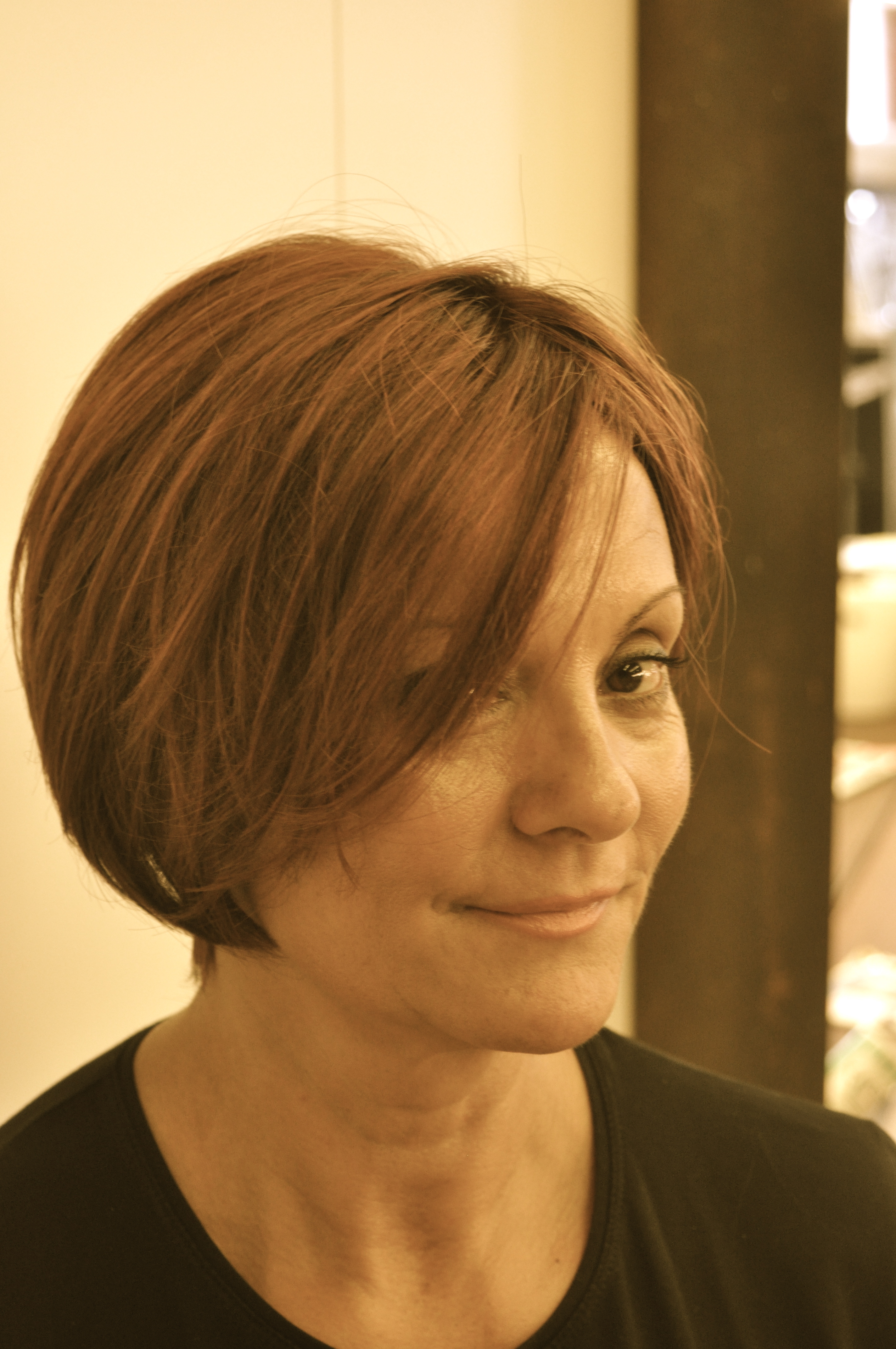 Peluca de cabello sintético