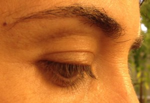 pestaña antes de la permanente