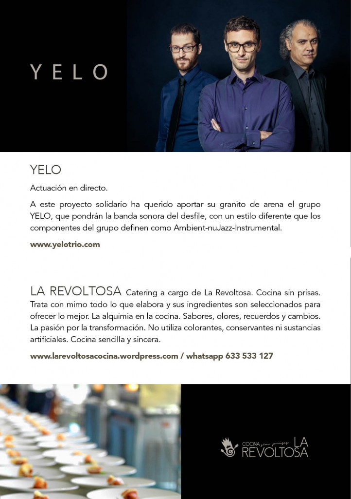 diseñadores pasarela agua