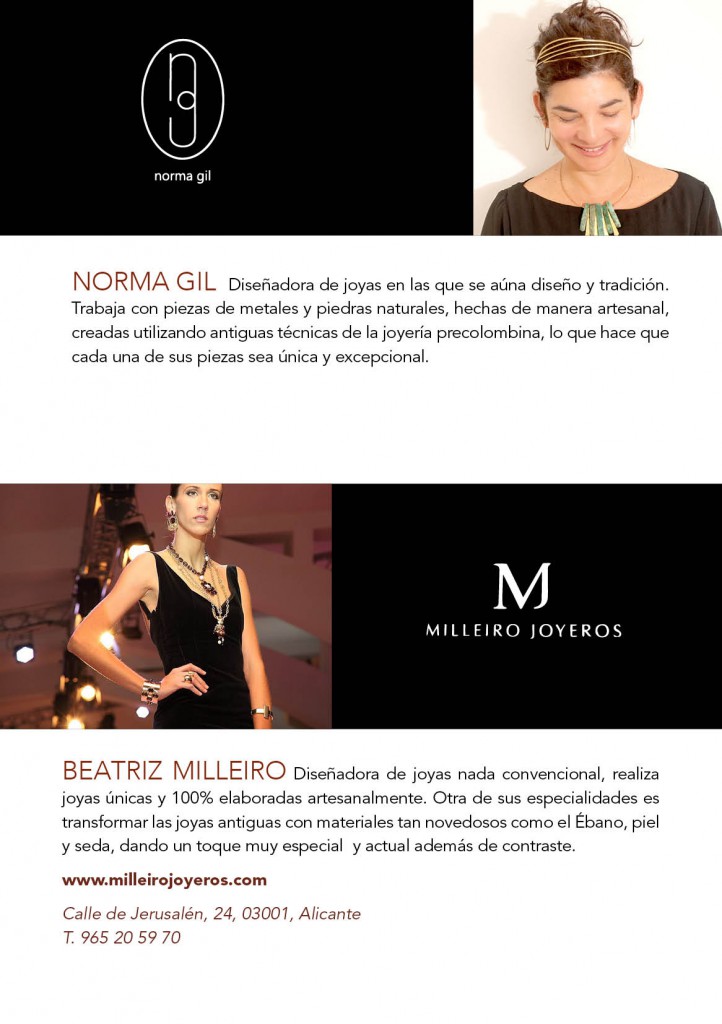 diseñadores pasarela agua