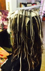 mechas peine en isabel bedia
