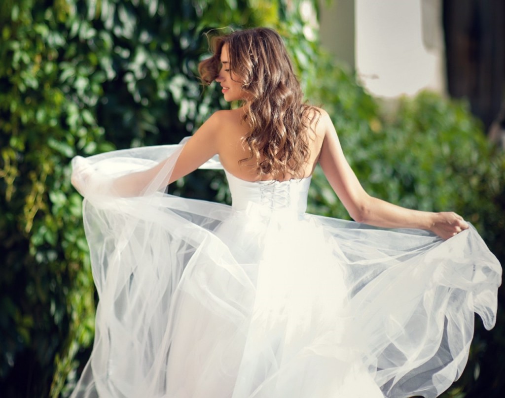 peinado novia cabello suelto